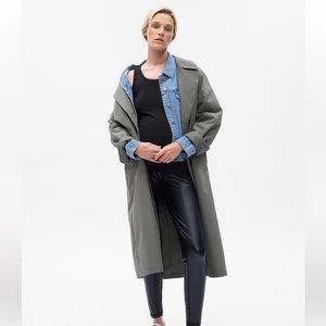 Gap Maternity Vegan Leather Leggings